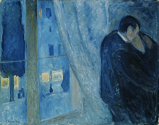 512px-Edvard_Munch_-_Kiss_by_the_window_(1892)