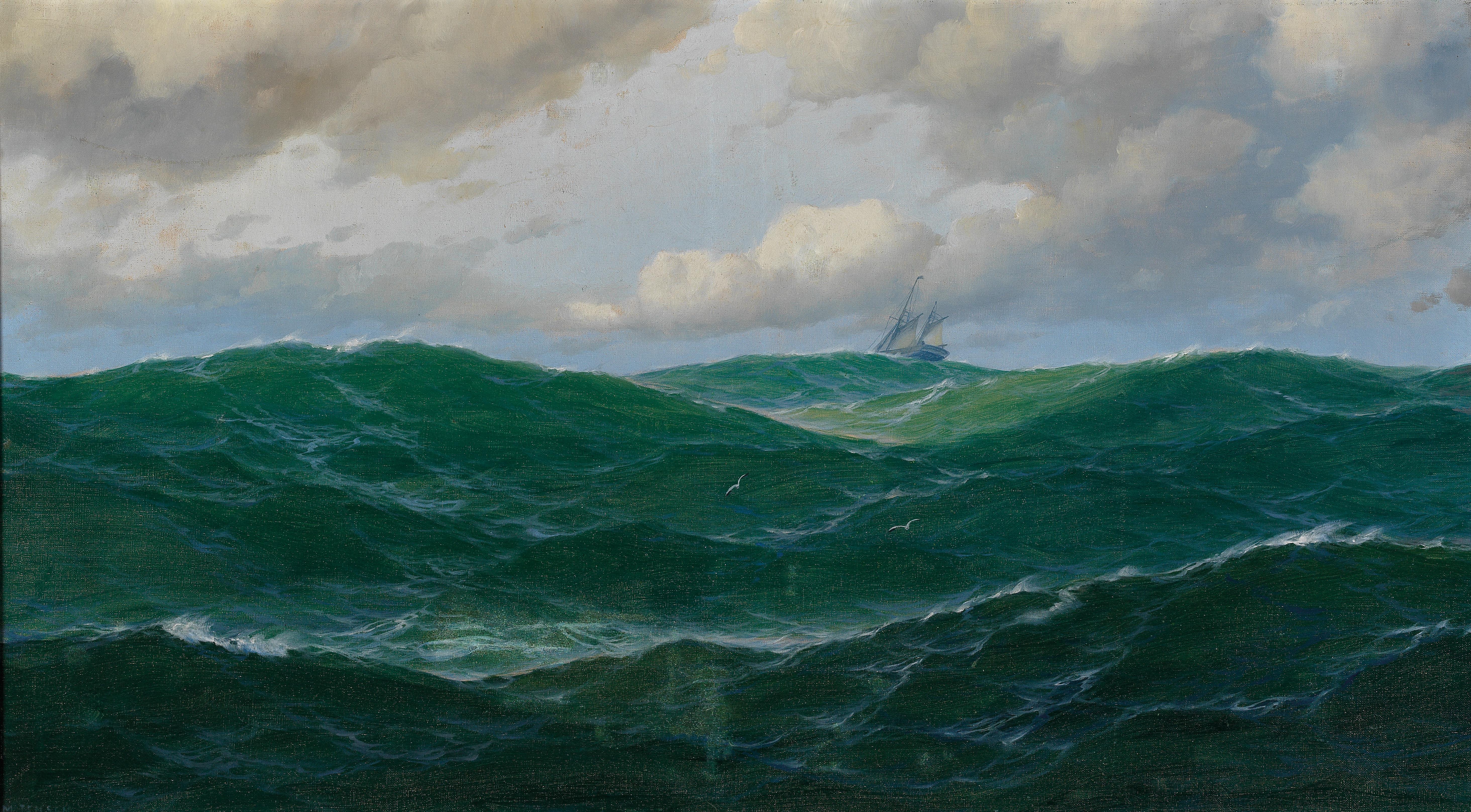 Max_Jensen_-_Ship_on_Rough_Seas