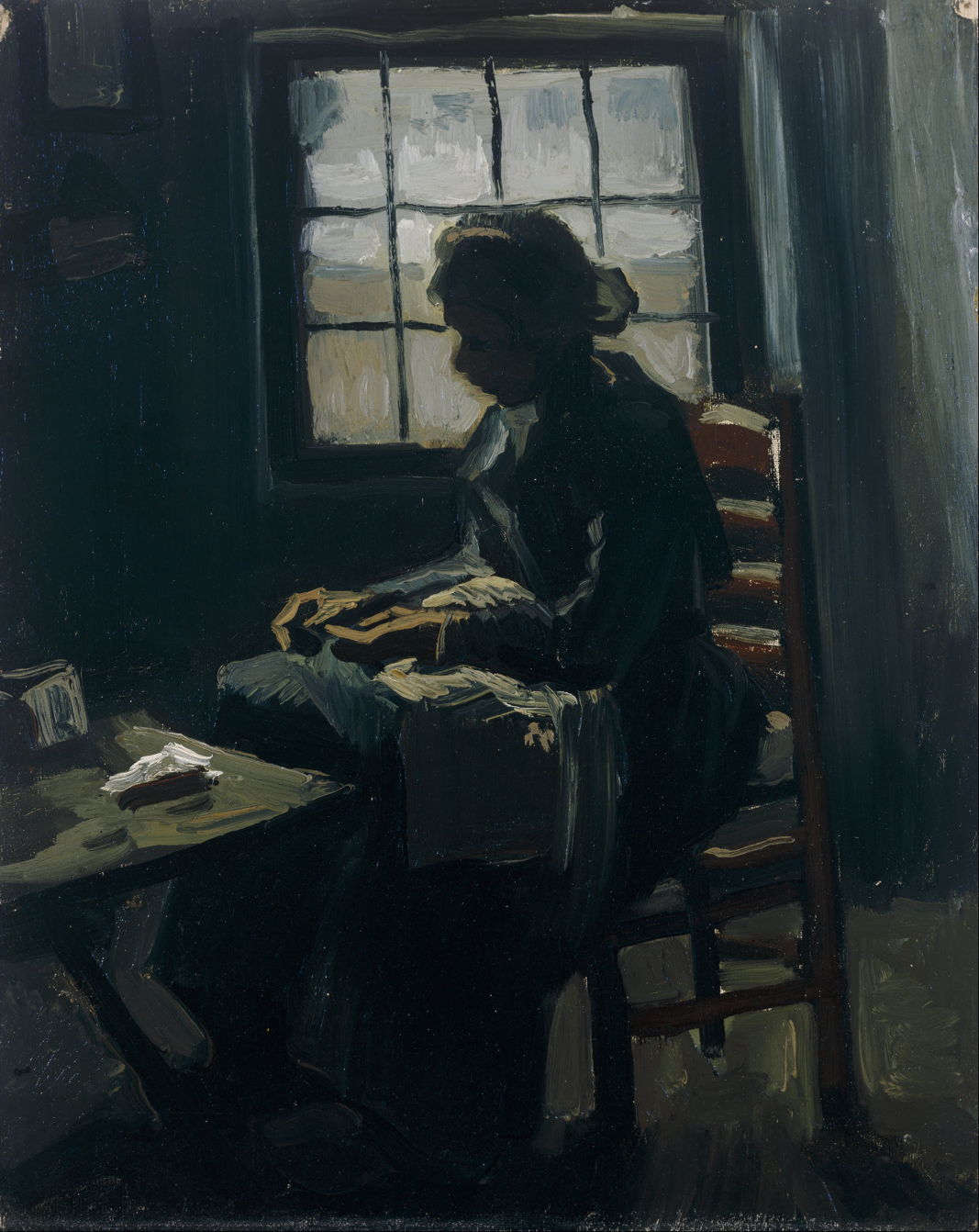 vangoghwomansewing