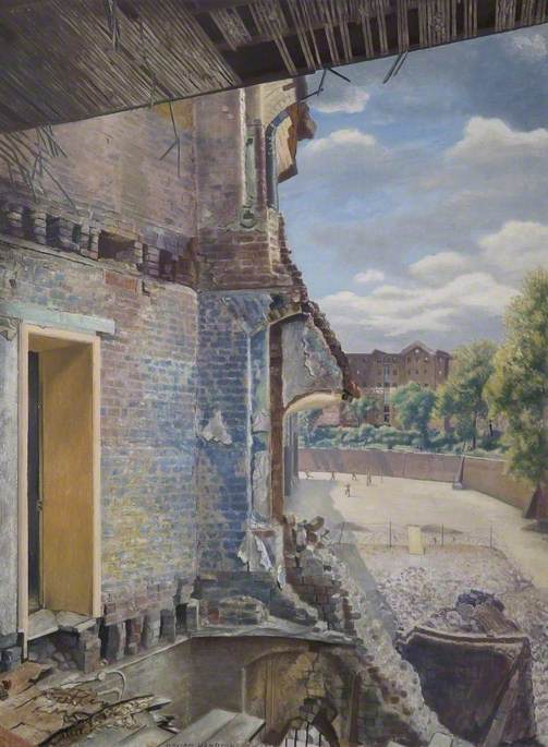 Hampton, William Herbert, active 1941-1952; Bombsite